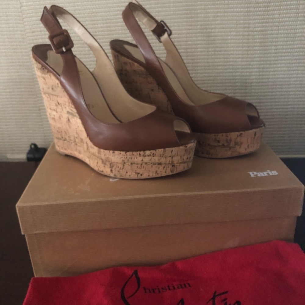 Christian Louboutin Une Plume Sling 140 Calf
